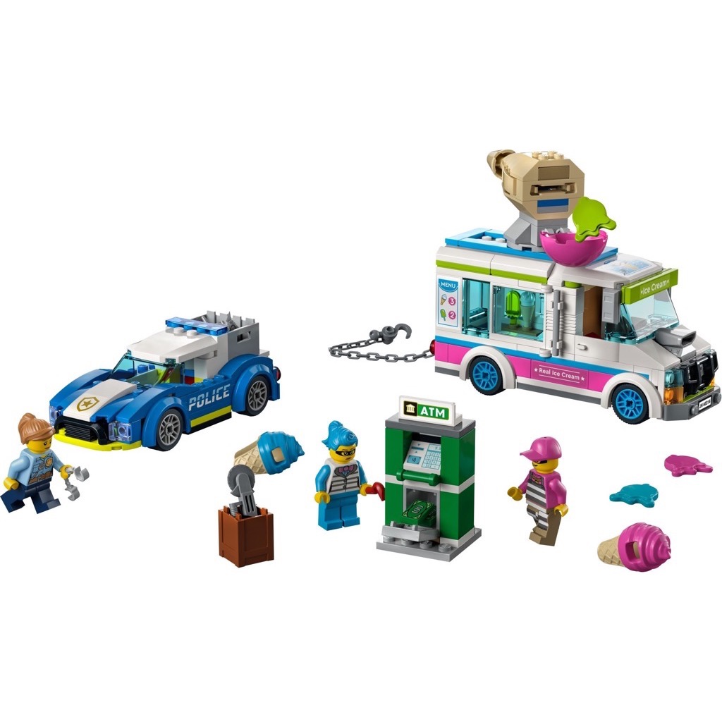 เลโก้ LEGO City 60314 Ice Cream Truck Police Chase