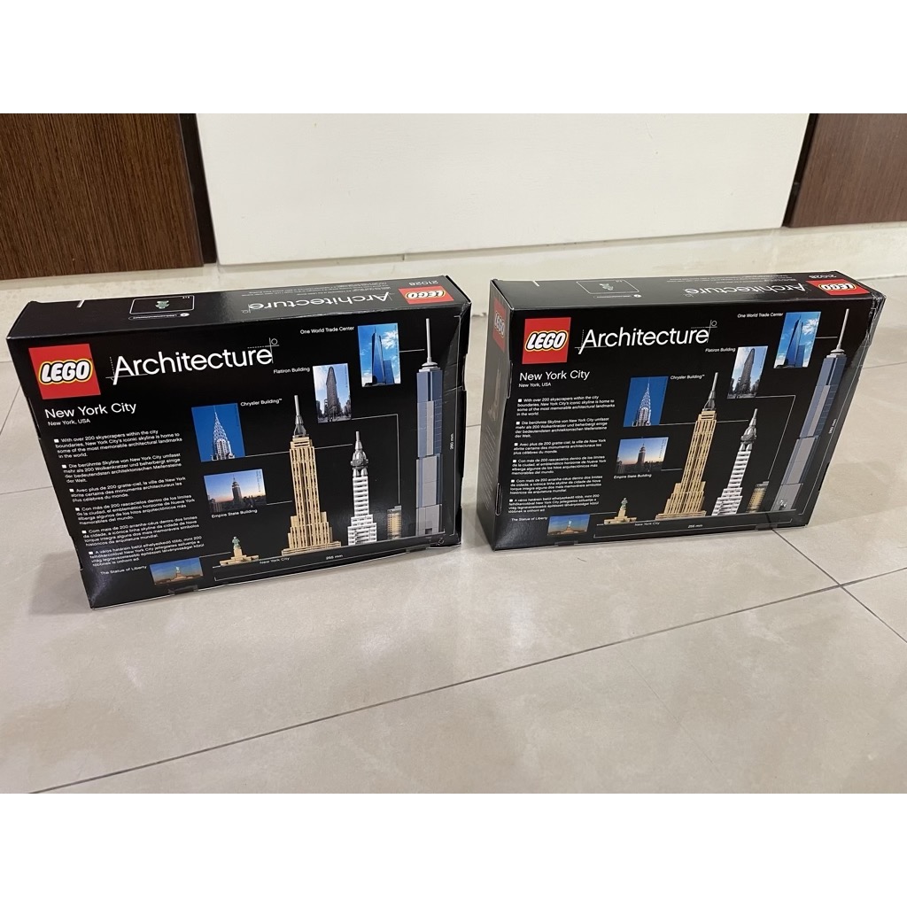 LEGO Architecture 21028 New York City (กล่องไม่สวย-Damaged Box)