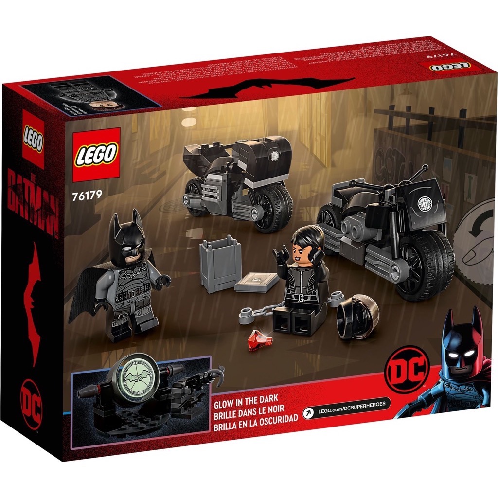 เลโก้ LEGO Super Heroes 76179 Batman & Selina Kyle Motorcycle Pursuit