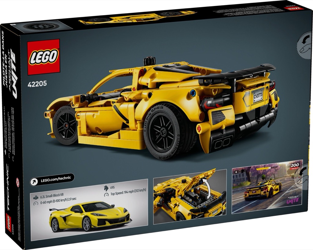 เลโก้ LEGO Technic 42205 Chevrolet Corvette Stingray