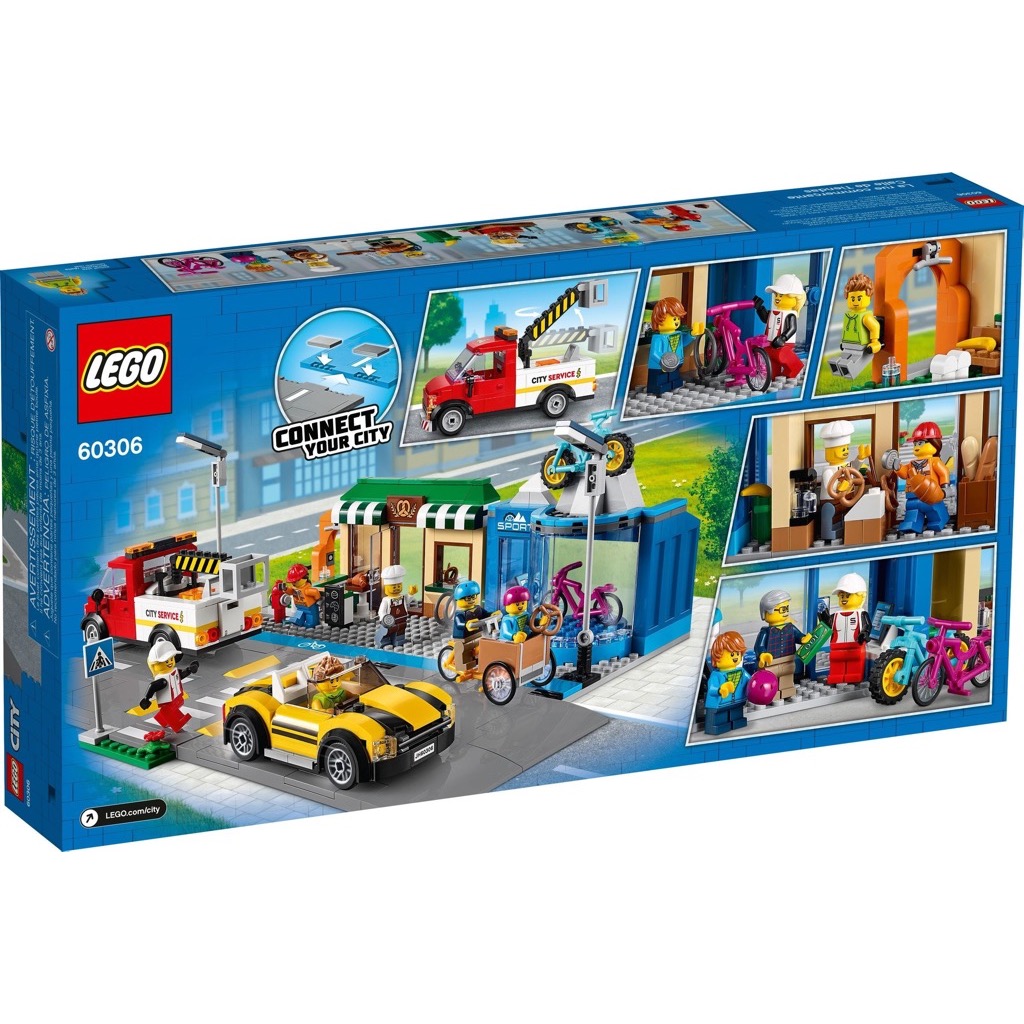 เลโก้ LEGO City 60306 Shopping Street