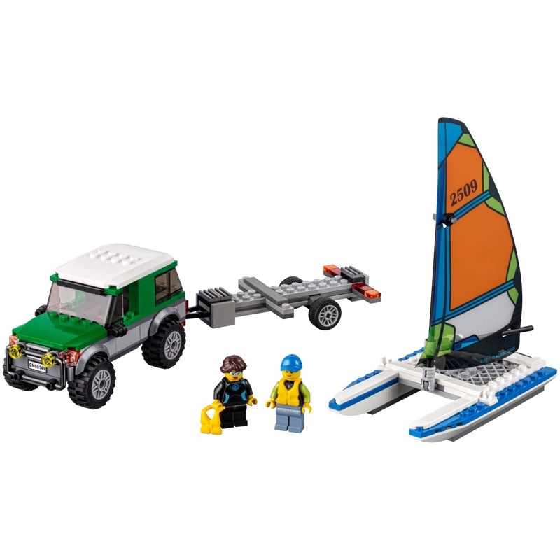LEGO City 60149 4x4 with Catamaran
