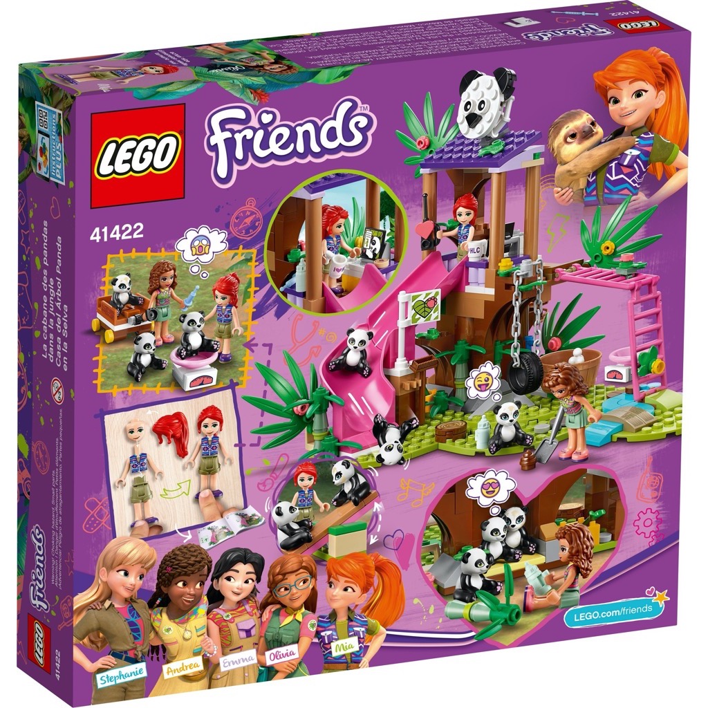 เลโก้ LEGO Friends 41422 Panda Jungle Tree House