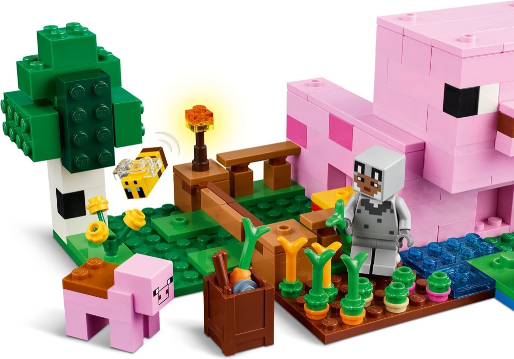 เลโก้ LEGO Minecraft 21268 The Baby Pig House