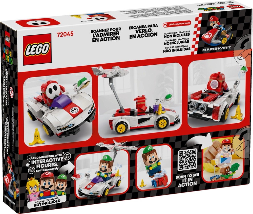 เลโก้ LEGO Super Mario 72045: Mario Kart™ – Shy Guy & P-Wing