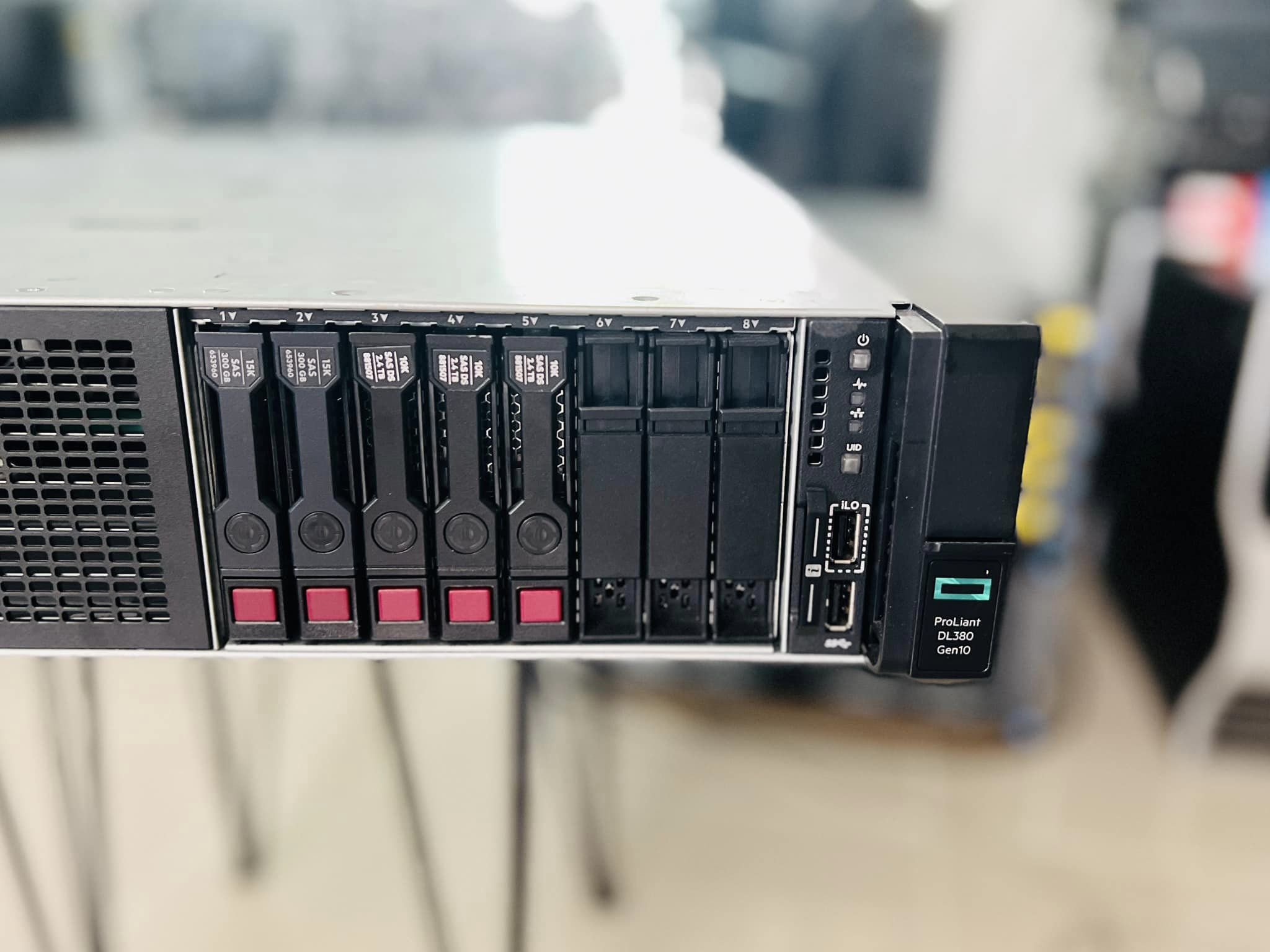 server hp dl380 gen10 2cpu ram 64gb 32cores ประกัน 3 เดือน เซิร์ฟเวอร์เอชพีมือสองพร้อมใช้งาน