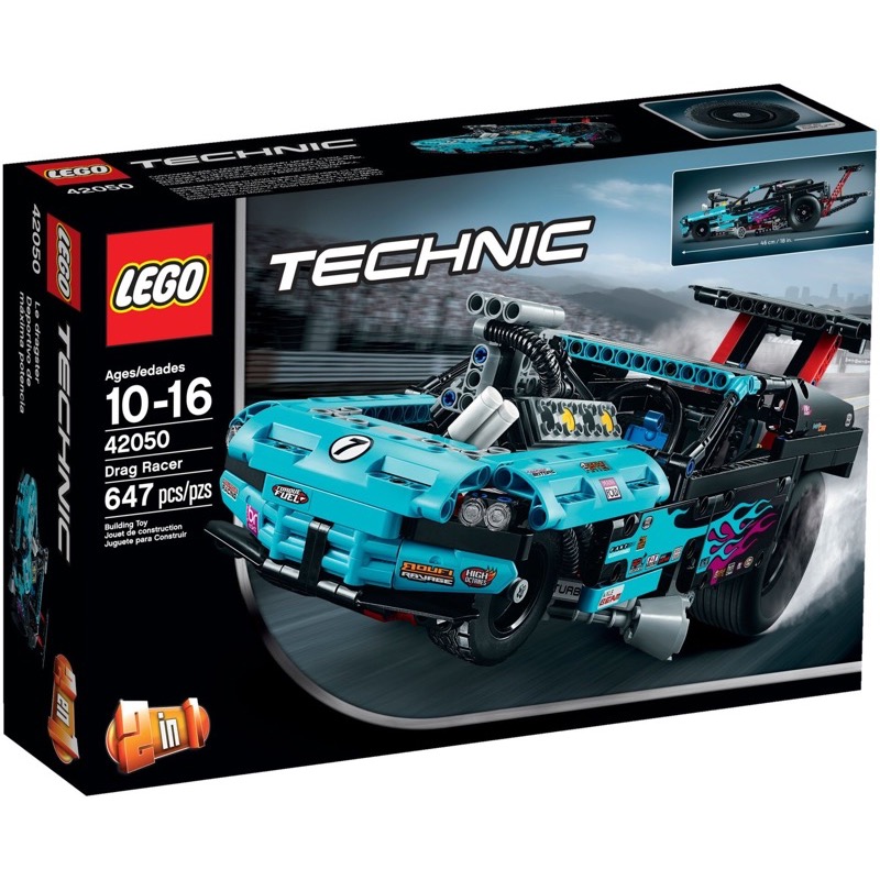 LEGO Technic 42050 Drag Racer (Damaged Box)