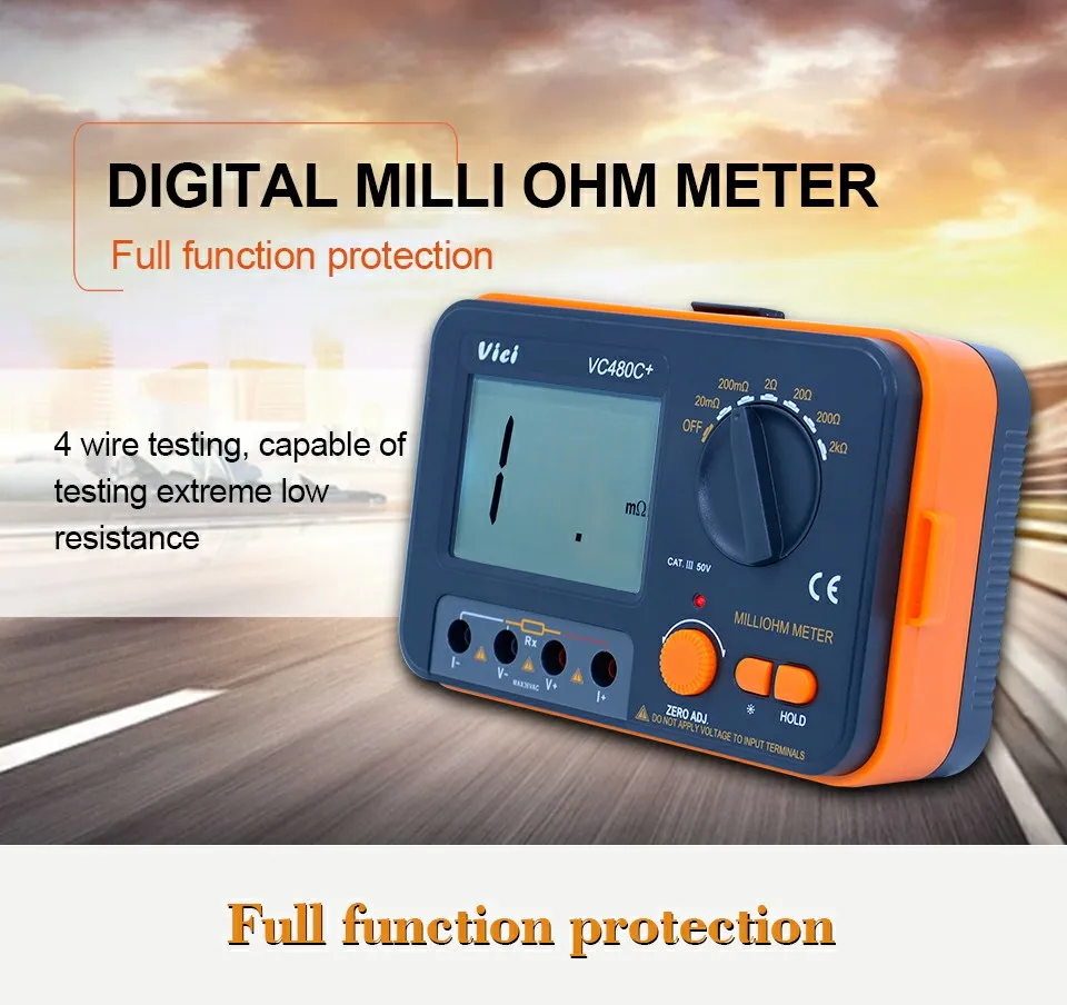 VICI VC480C+ Digital Milli-Ohm Meter
