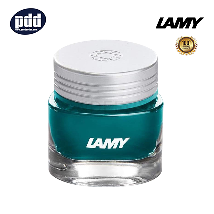 LAMY น้ำหมึกขวด ลามี่ ที53 คริสตัล หมึกฟ้าเขียว LAMY T53 CRYSTAL Amazonite Ink in Bottle Refill