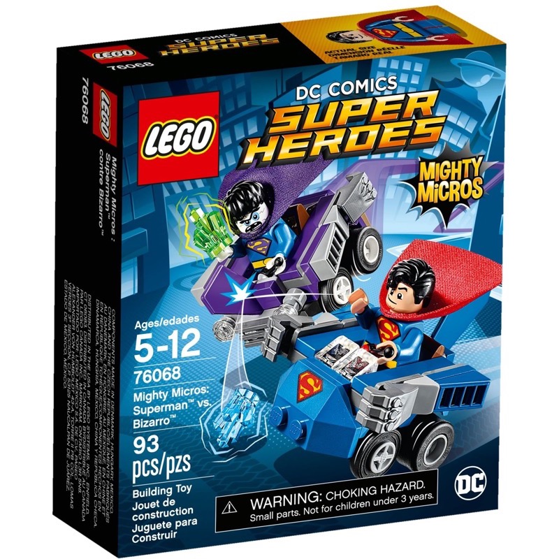 LEGO Super Heroes 76068 Mighty Micros: Superman Vs. Bizarro