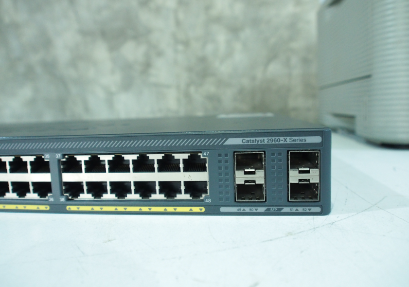 Cisco 2960X 48port gig มือ 2 พร้อมใช้งาน