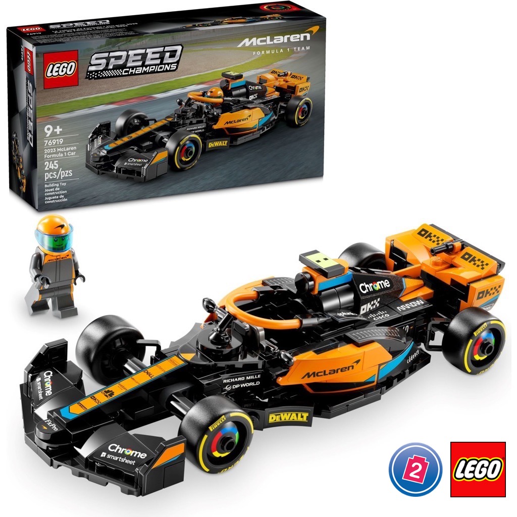 เลโก้ LEGO Speed Champions 76919 2023 McLaren Formula 1 Car