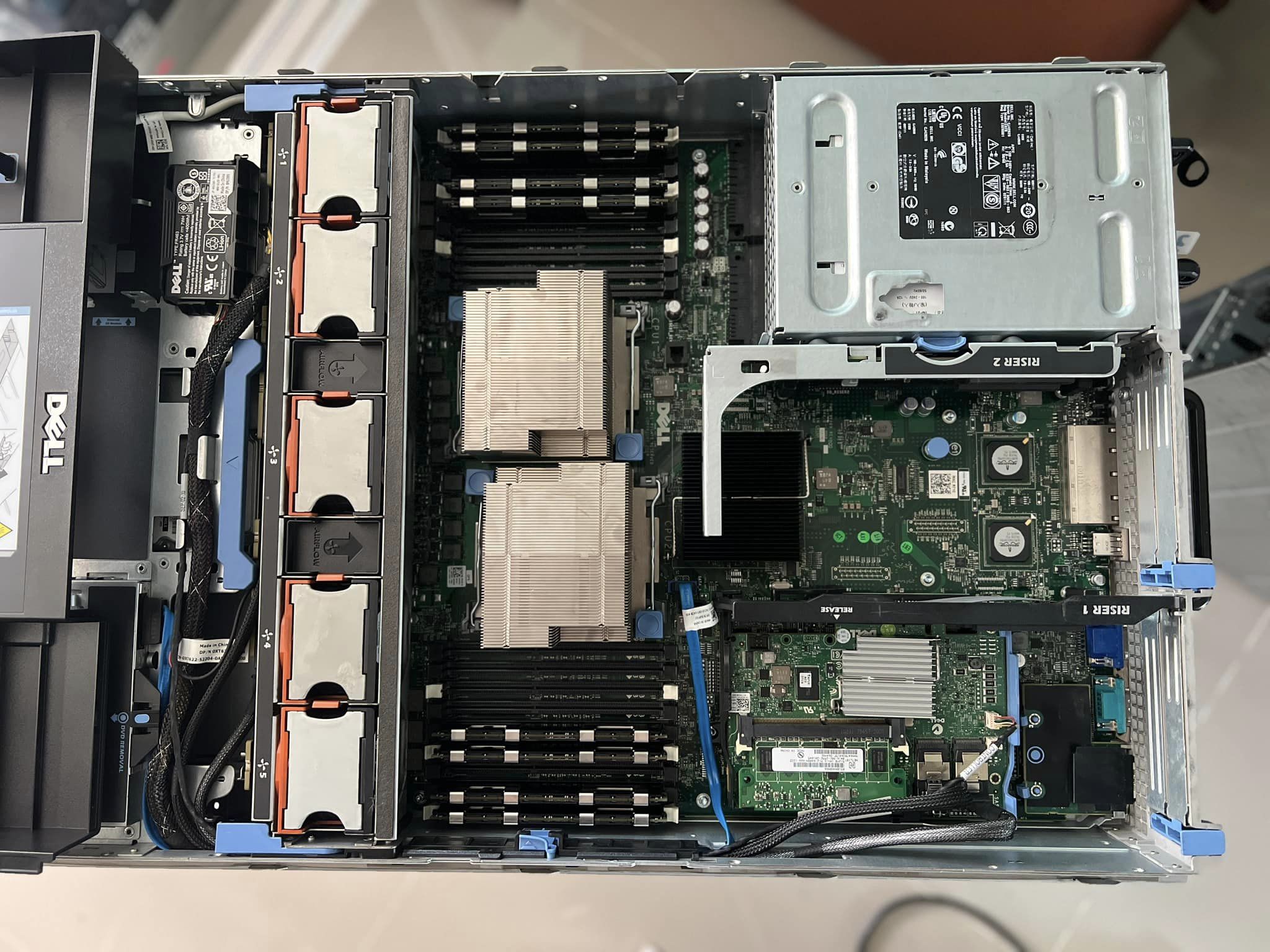 dell r710 2cpu ram 32 12cores เซิฟเวอร์เดลมือสองพร้อมใช้งาน