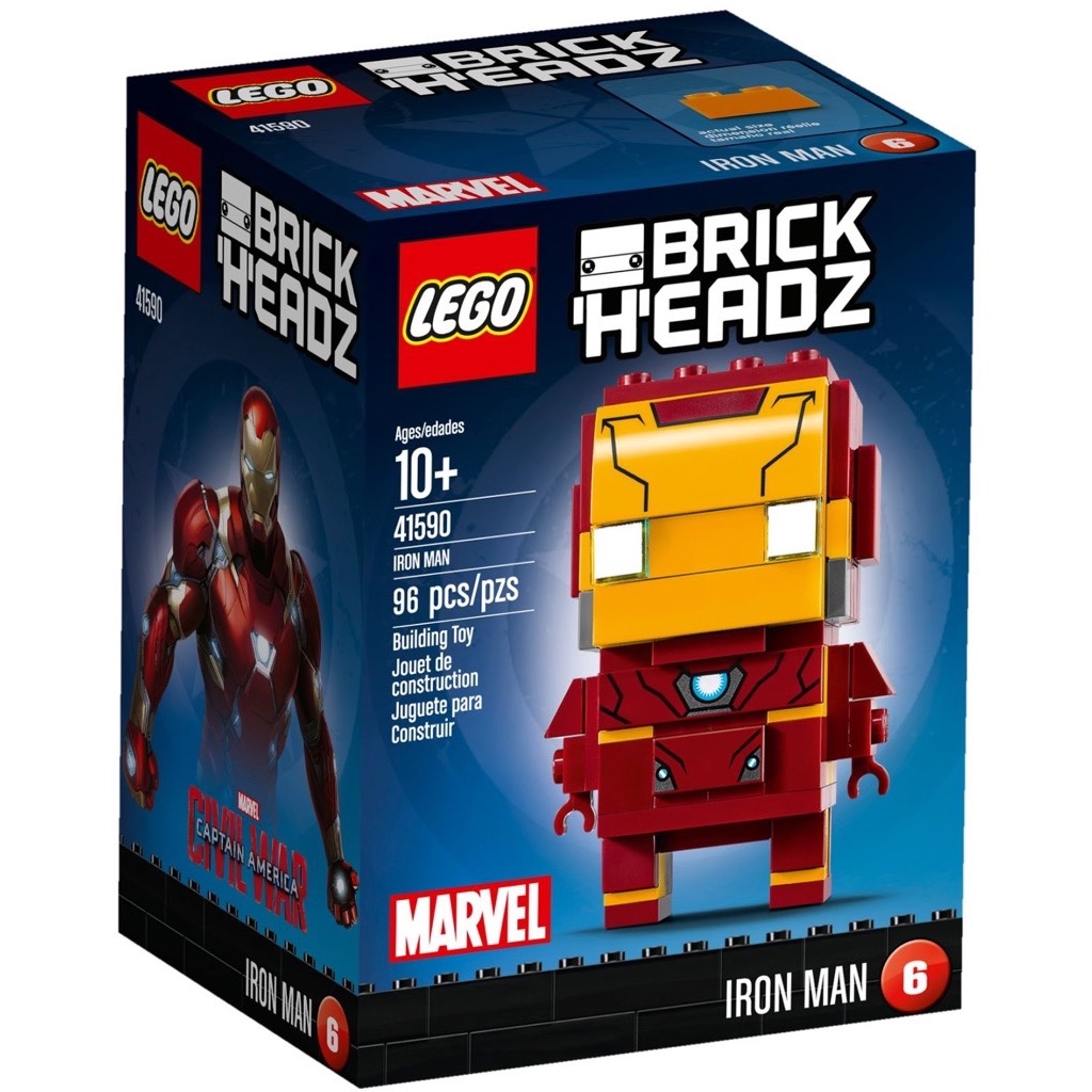 LEGO BrickHeadz 41590 Iron Man