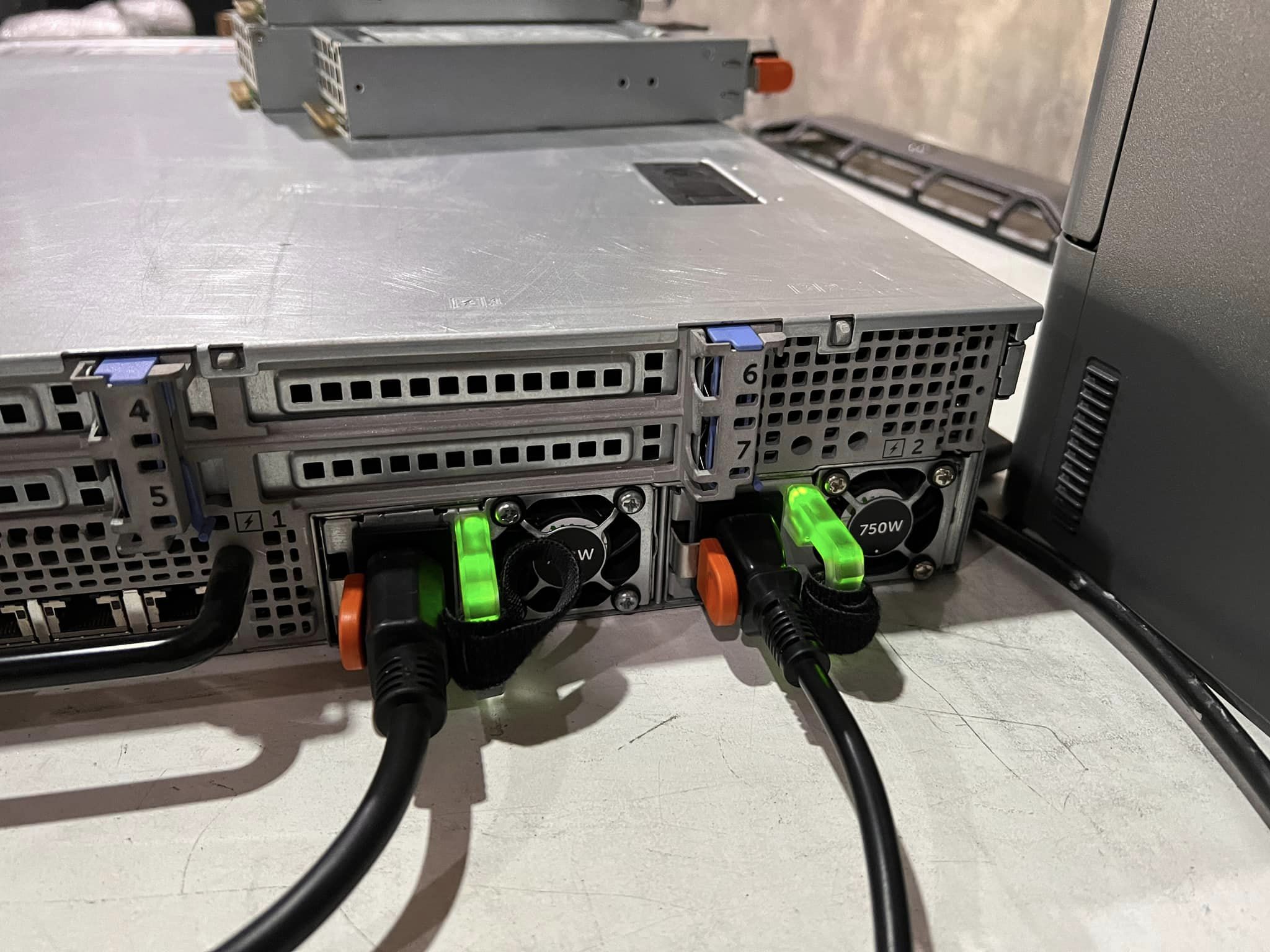power dell r720 r620 750W พาวเวอร์มือสองพร้อมใช้งาน