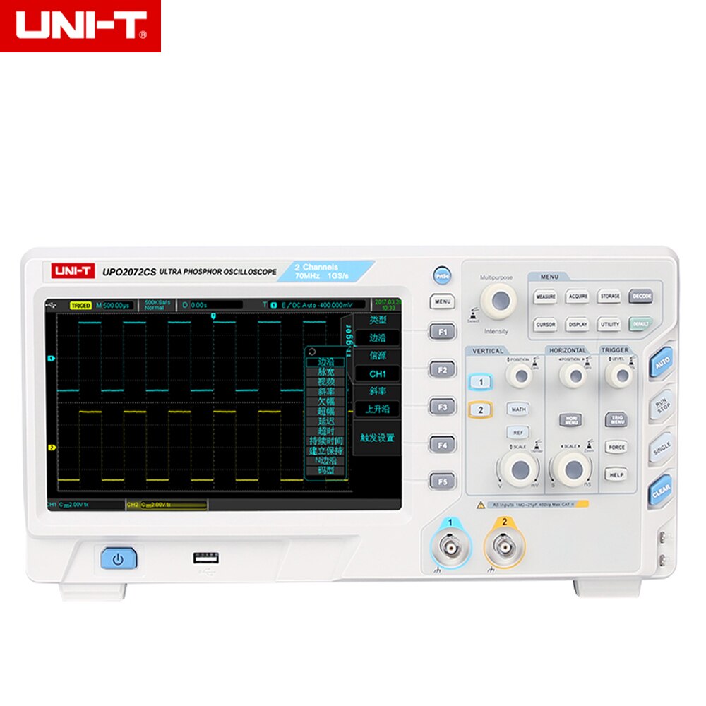 UNI-T UPO2072CS Ultra Phosphor Digital Oscilloscope