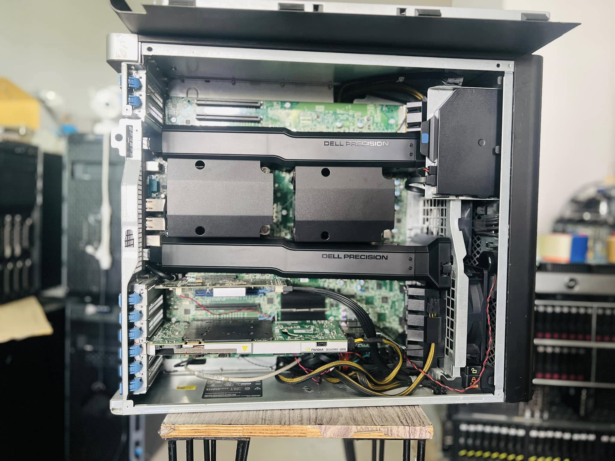 Dell Precision T7600 64gb 2cpu ssd H310 เวิร์คสเตชั่นเดลมือสองพร้อมใช้งาน