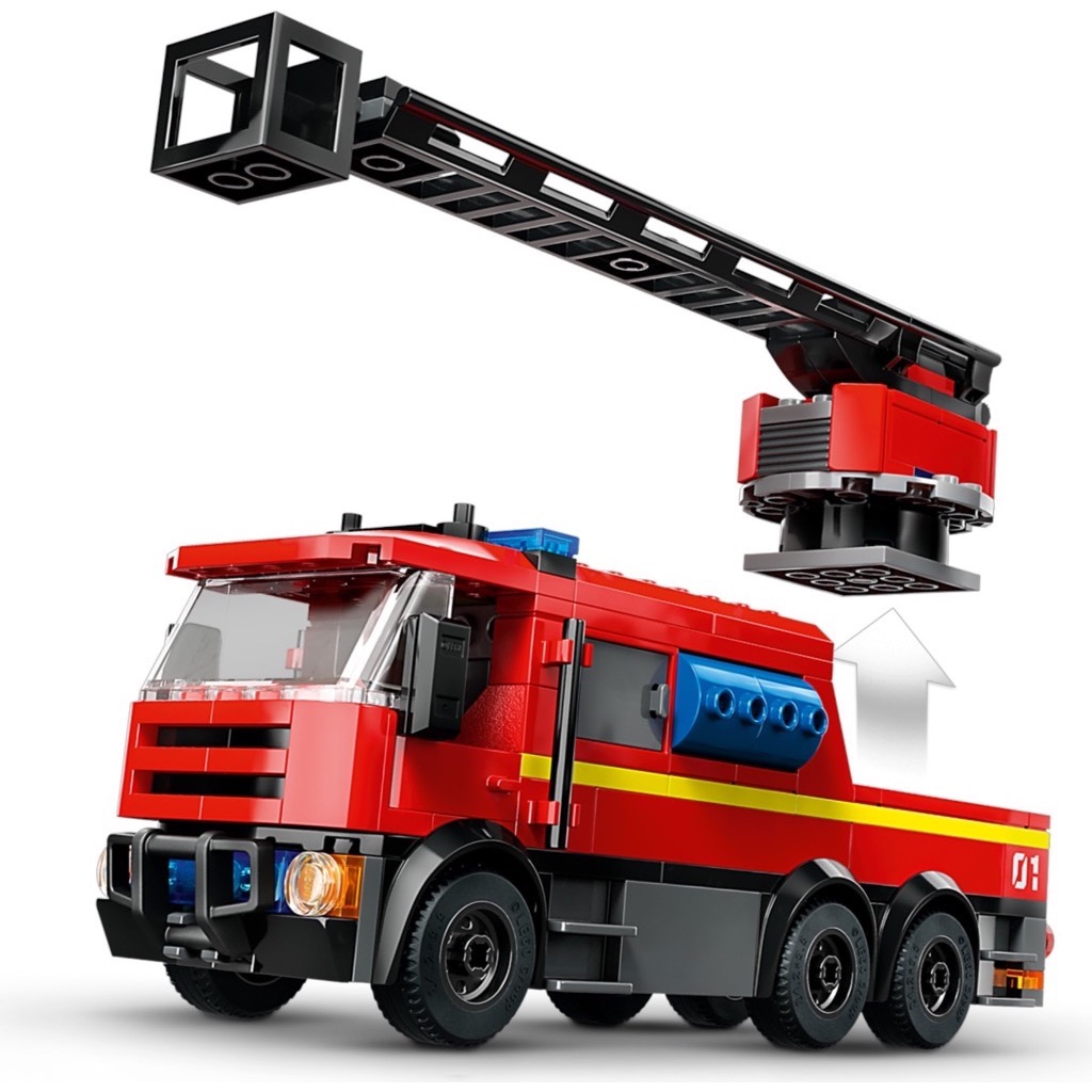 เลโก้ LEGO City 60414 Fire Station with Fire Truck