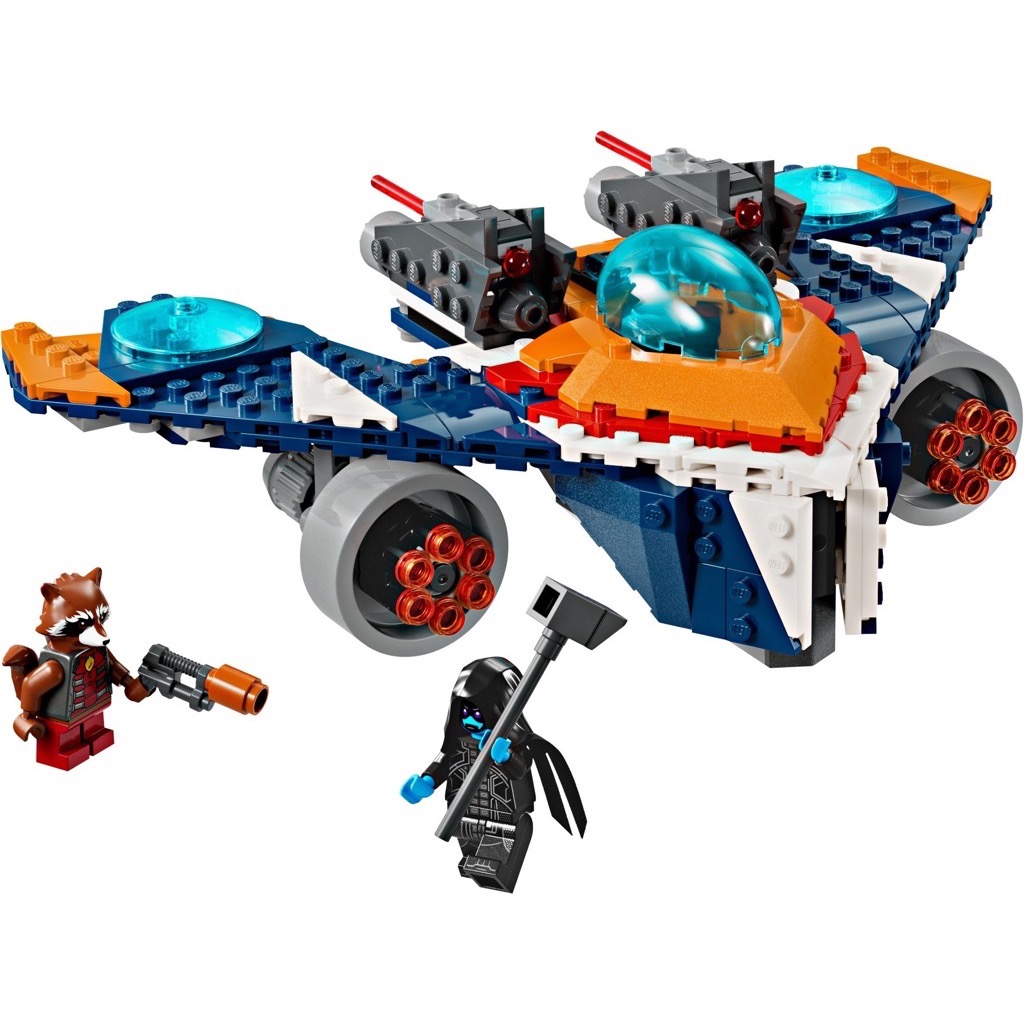เลโก้ LEGO Super Heroes 76278 Rocket's Warbird vs. Ronan
