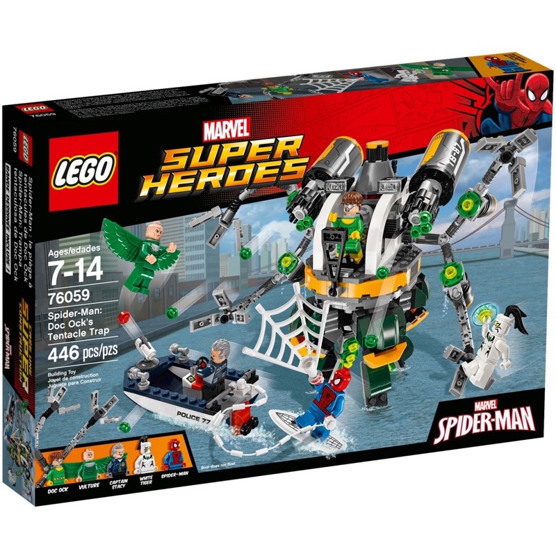 LEGO Super Heroes 76059 Spider-Man: Doc Ock's Tentacle Trap