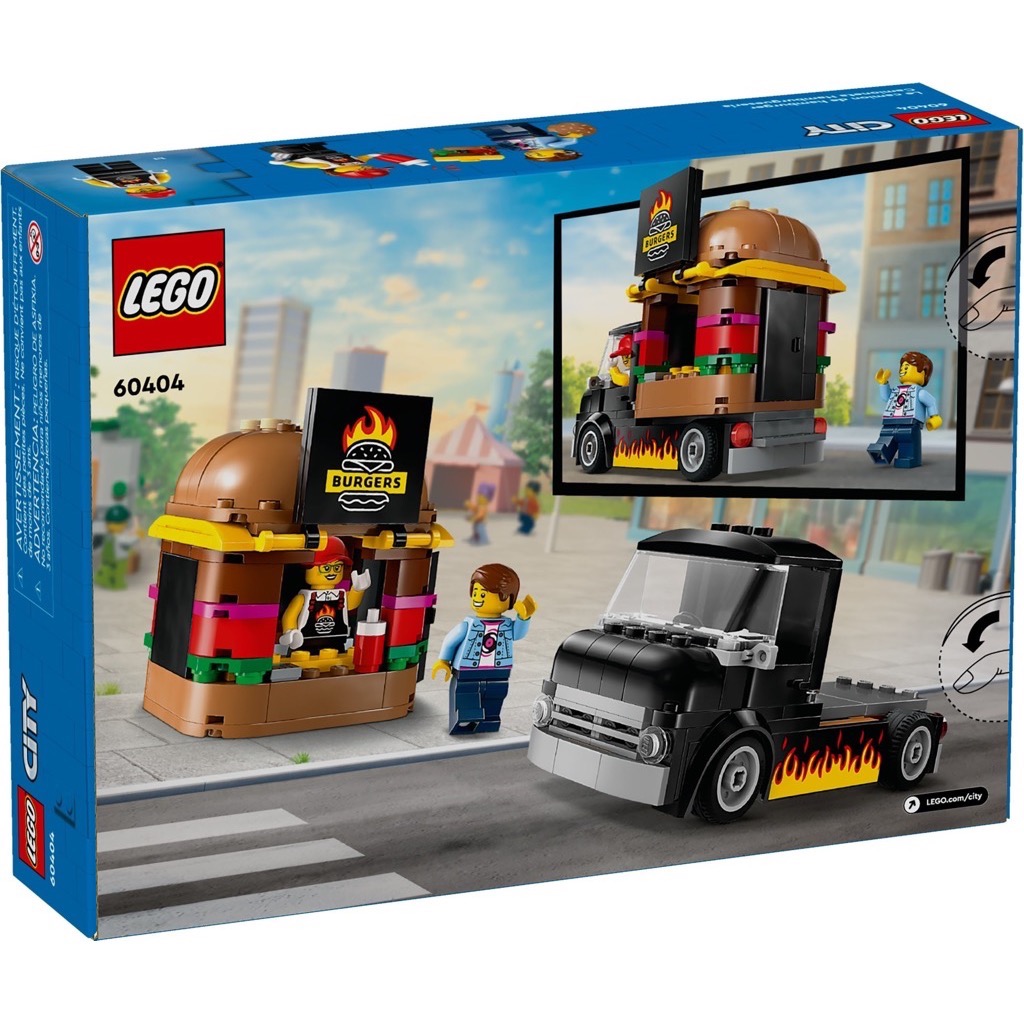 เลโก้ LEGO City 60404 Burger Truck