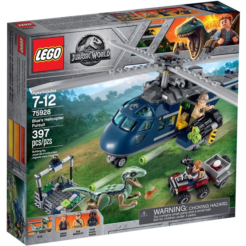 LEGO Jurassic World 75928 เลโก้ Blue's Helicopter Pursuit