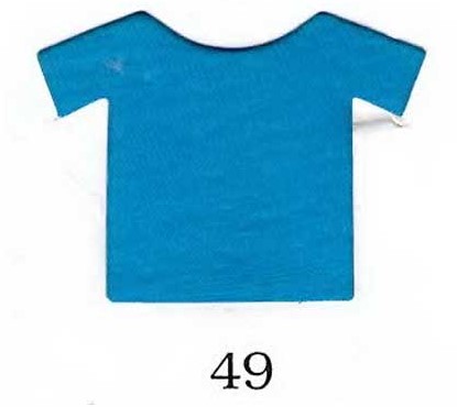 ผ้ายืดคอตตอน 100% สีฟ้าเข้มน้ำทะเล แบ่งขาย สั่งจำนวนน้อยกว่า 10 โล