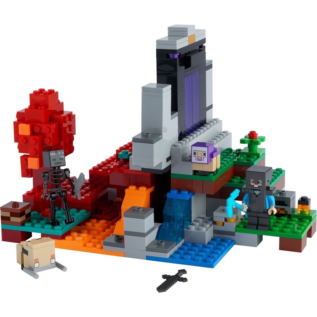 เลโก้ LEGO Minecraft 21172 The Ruined Portal
