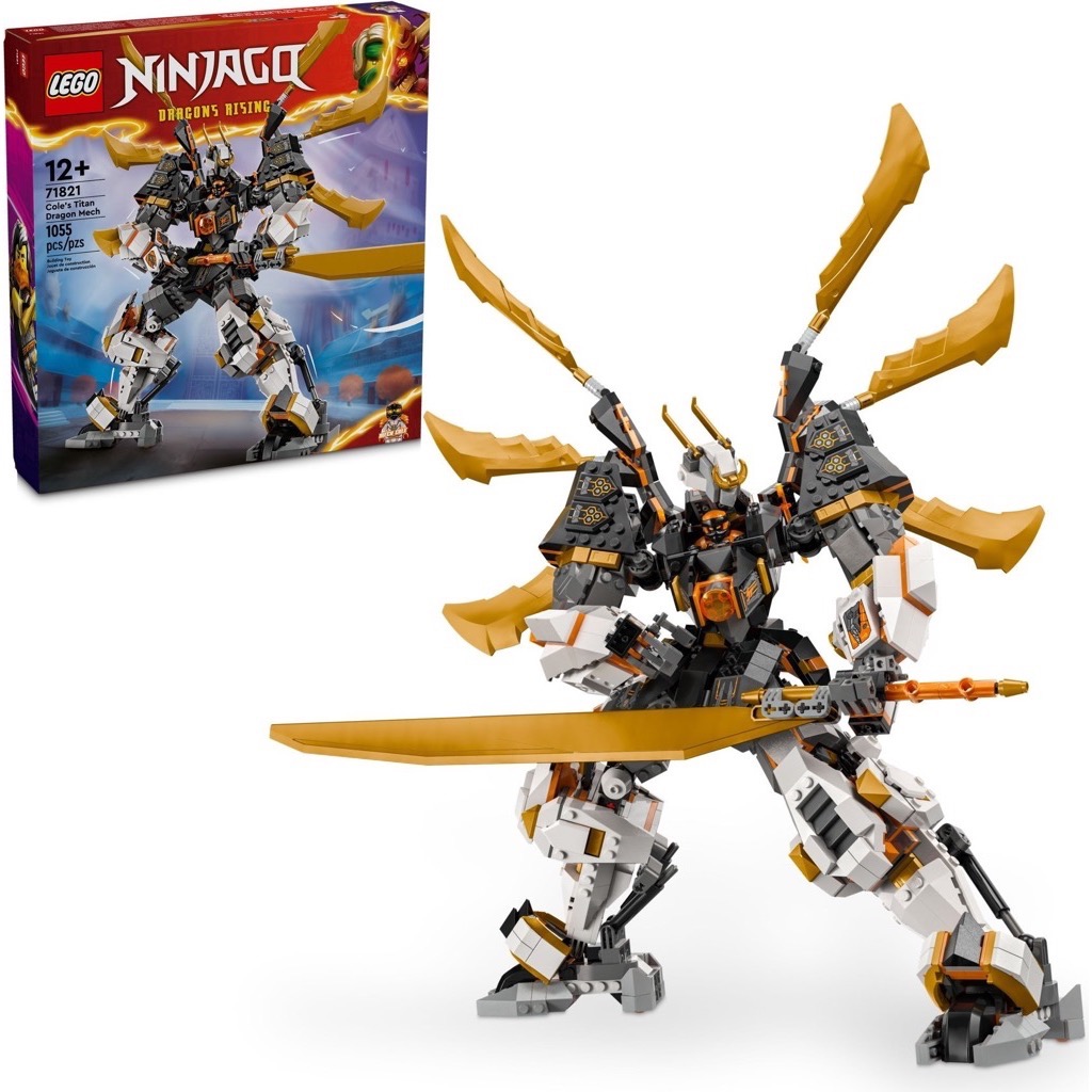เลโก้ LEGO Ninjago 71821 Cole's Titan Dragon Mech