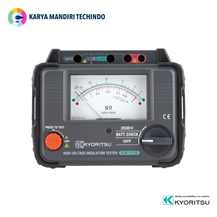 KYORITSU KEW 3121B High Voltage Insulation Tester