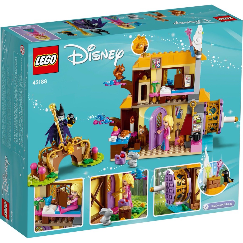เลโก้ LEGO Disney 43188 Aurora's Forest Cottage
