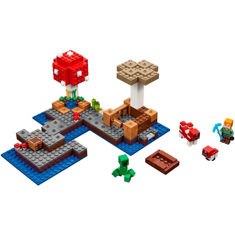 LEGO Minecraft 21129 The Mushroom Island