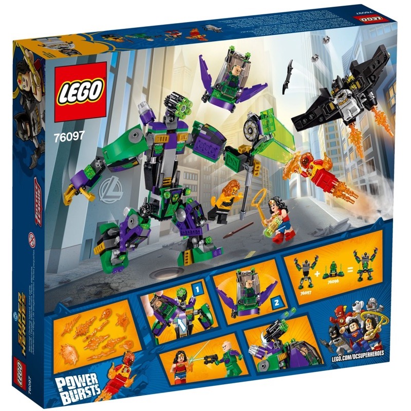 LEGO Super Heroes 76097 เลโก้ Lex Luthor Mech Takedown