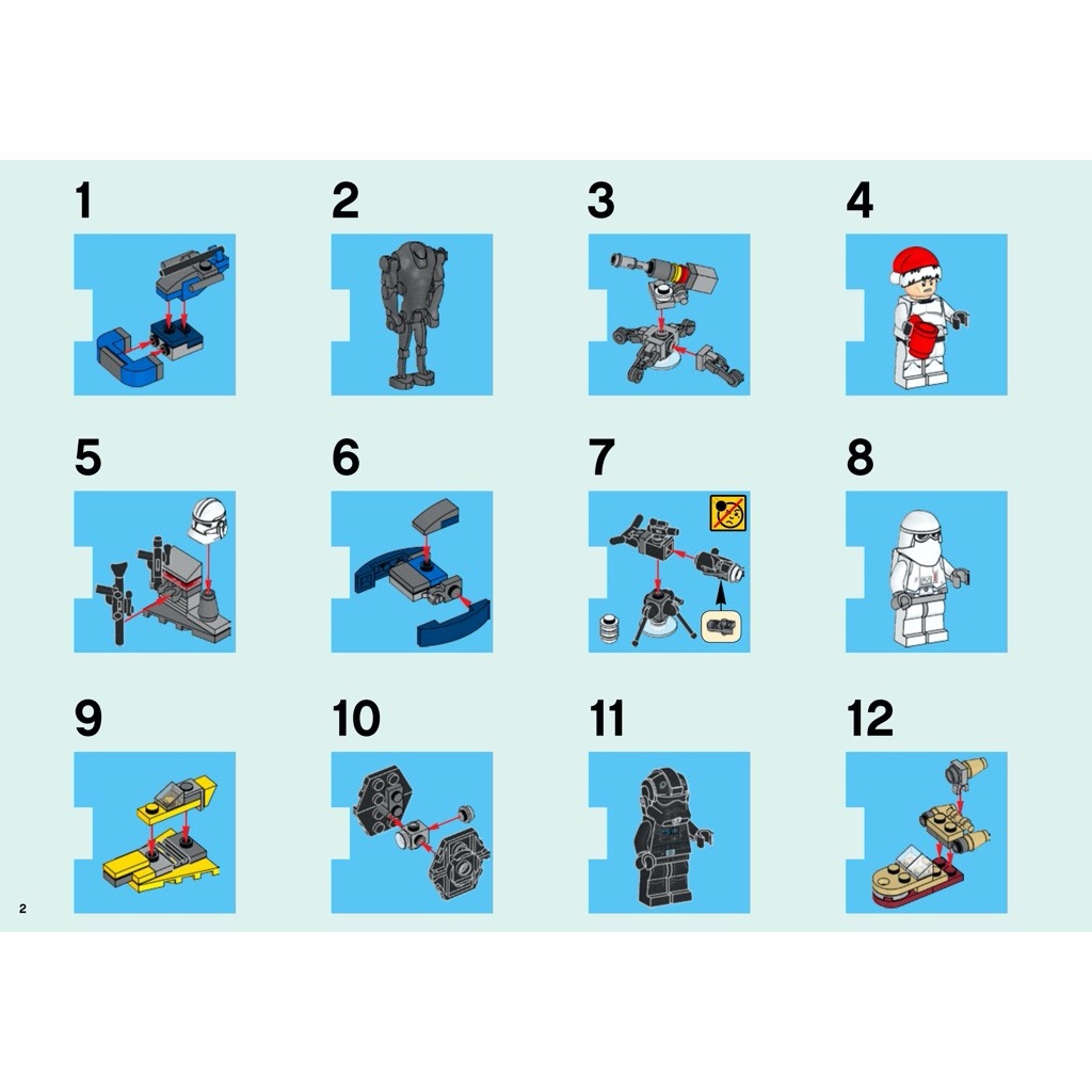 LEGO Star Wars 75056 Advent Calendar