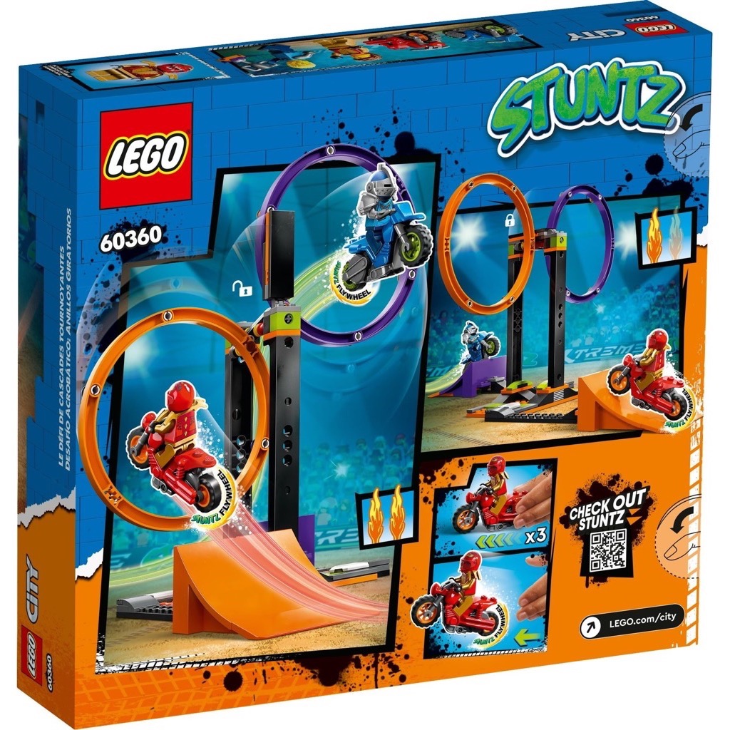 เลโก้ LEGO City 60360 Spinning Stunt Challenge