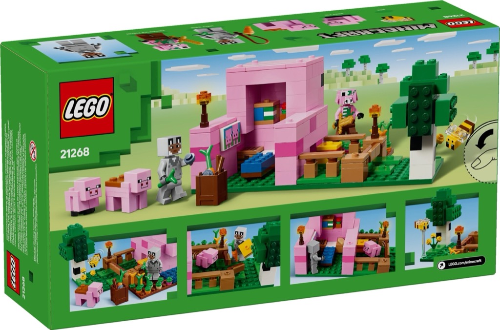 เลโก้ LEGO Minecraft 21268 The Baby Pig House