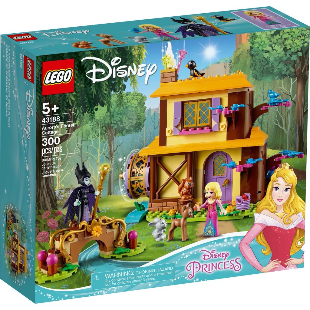 เลโก้ LEGO Disney 43188 Aurora's Forest Cottage