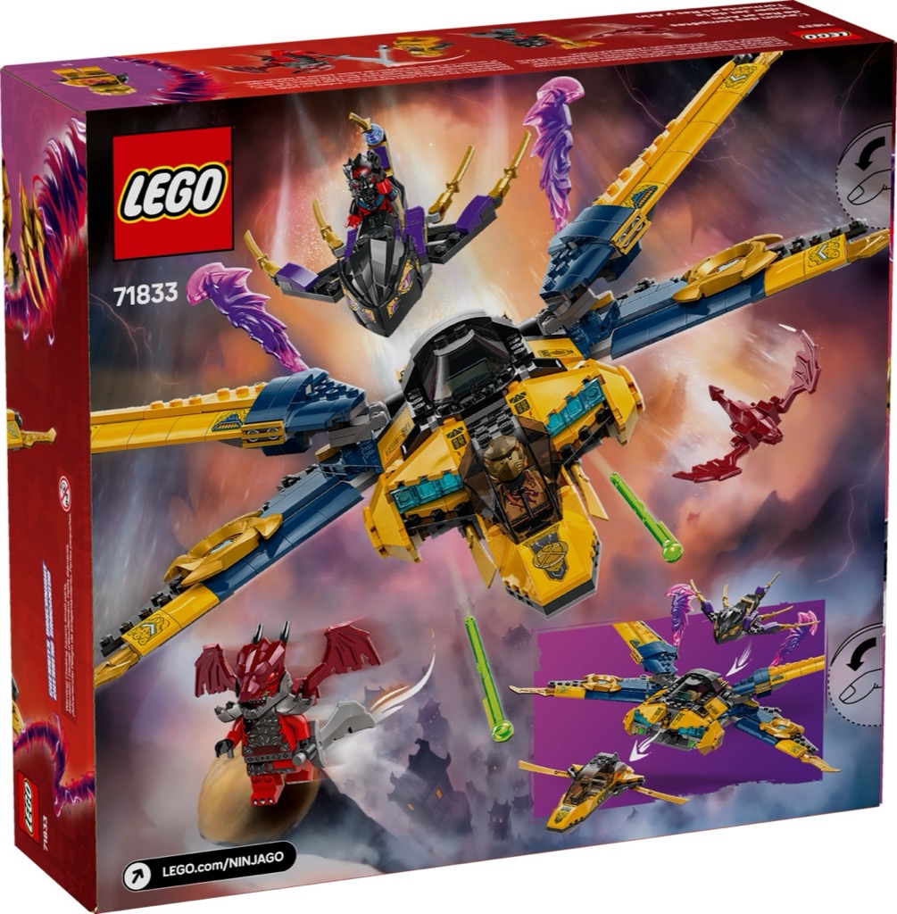 เลโก้ LEGO Ninjago 71833 Ras and Arin's Super Storm Jet