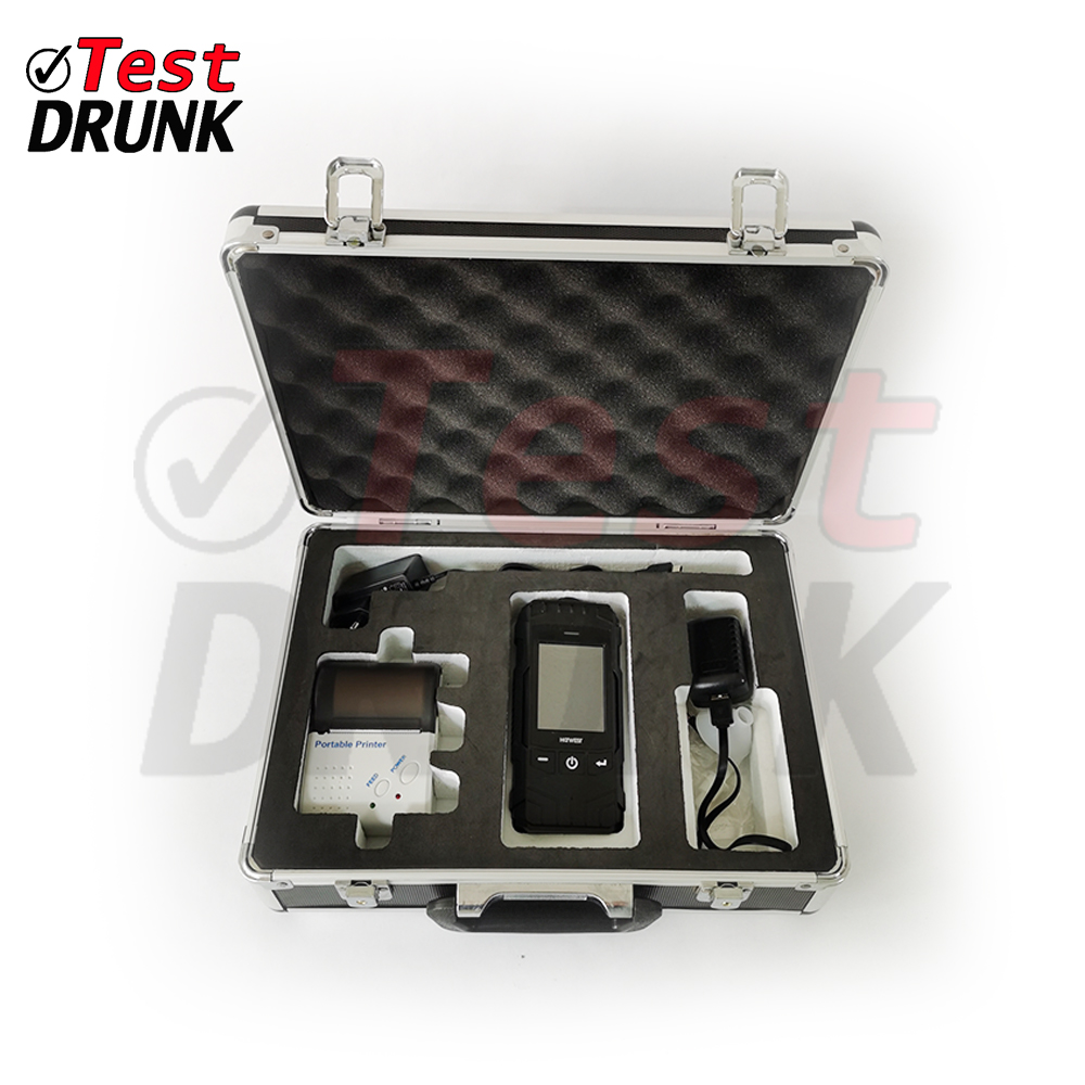 เครื่องเป่าแอลกอฮอลล์แบบคุณภาพสูง แบบ print ได้ (Touch screen) AT8801