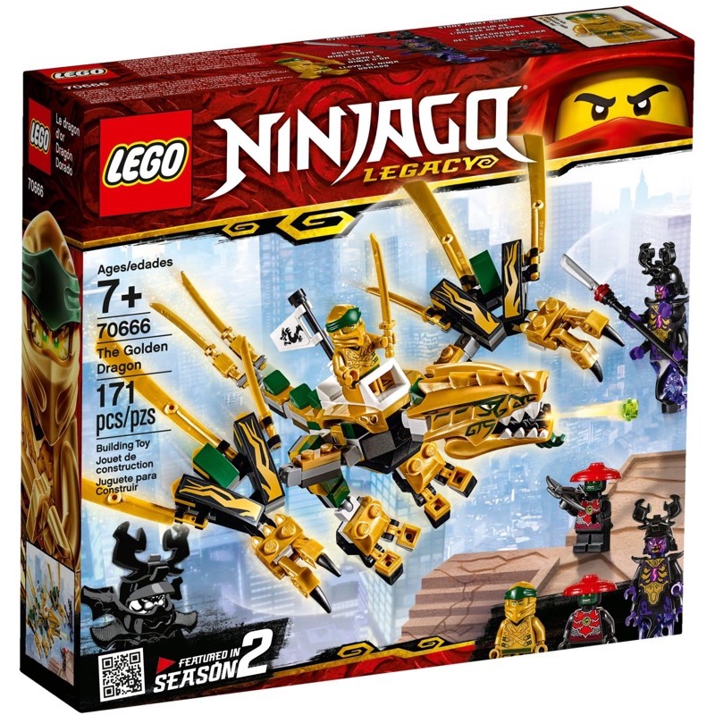 LEGO Ninjago 70666 The Golden Dragon