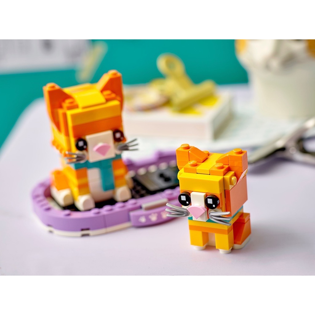 เลโก้ LEGO BrickHeadz 40480 Ginger Tabby