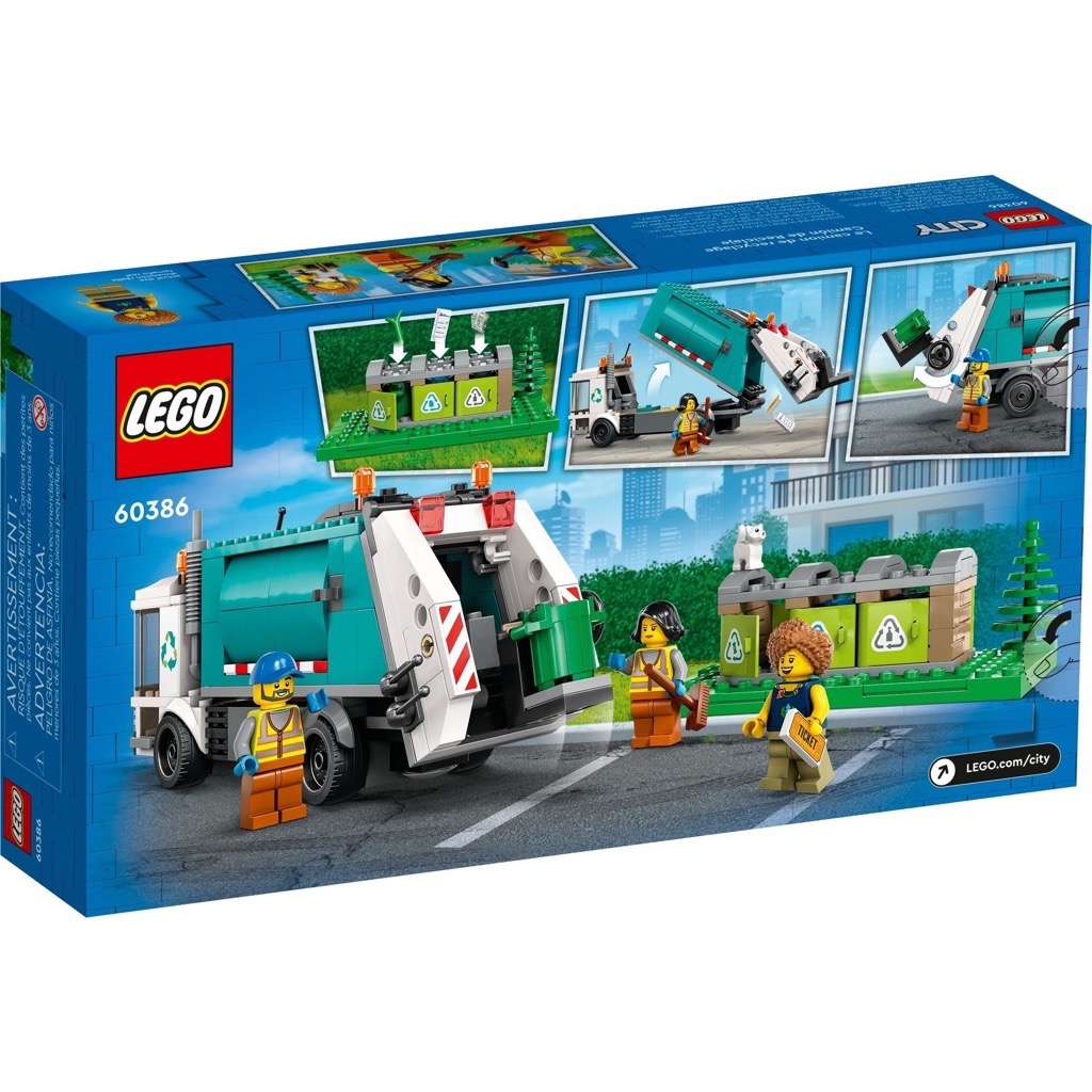 เลโก้ LEGO City 60386 Recycling Truck