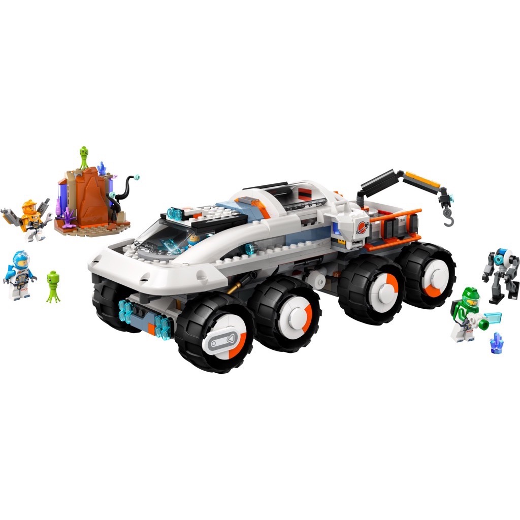 เลโก้ LEGO City 60432 Command Rover and Crane Loader