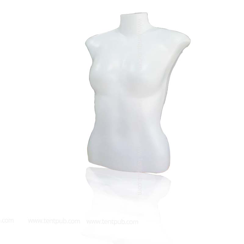 หุ่นโชว์เสื้อ ครึ่งตัวตั้งโต๊ะ หญิง