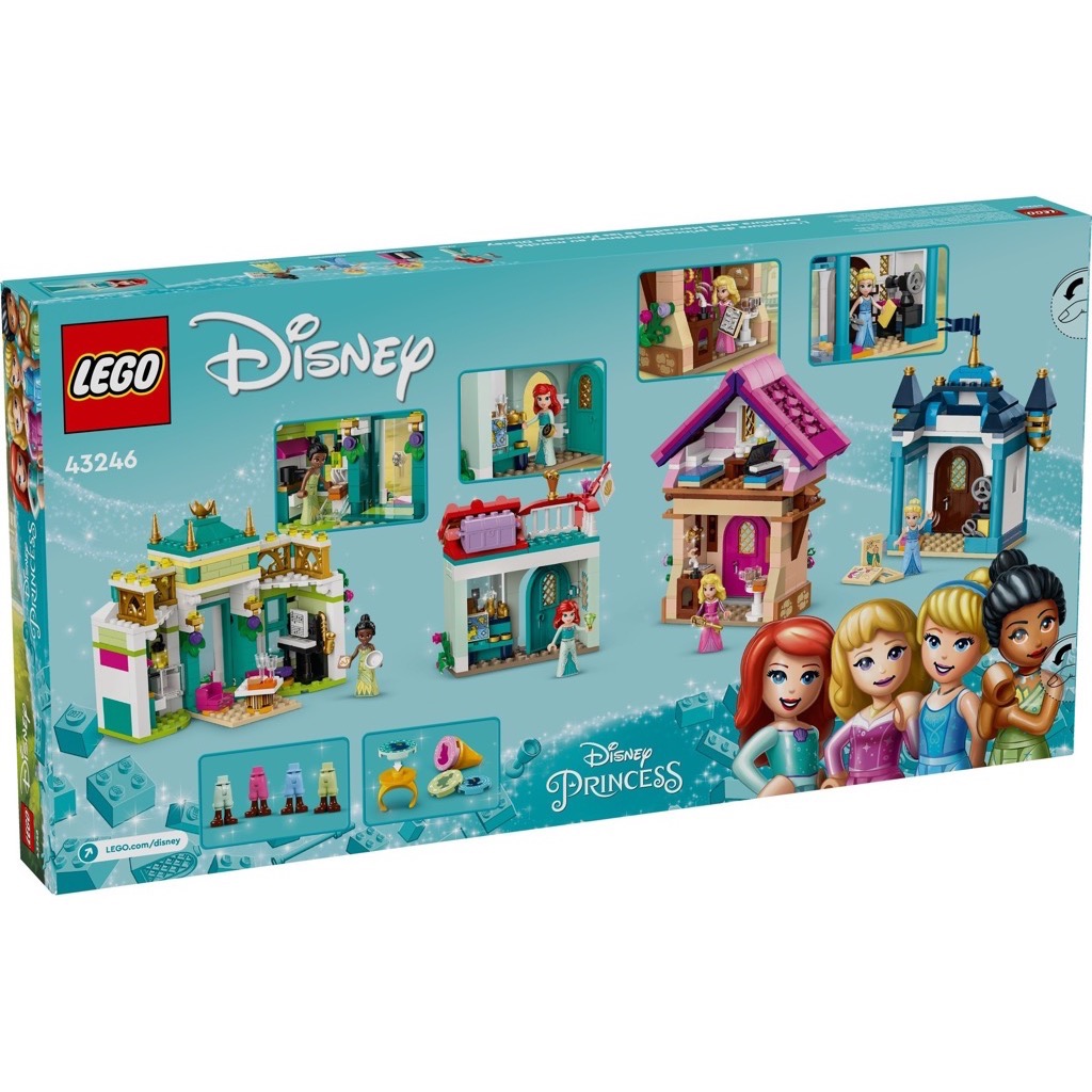 เลโก้ LEGO Disney 43246 Disney Princess Market Adventure