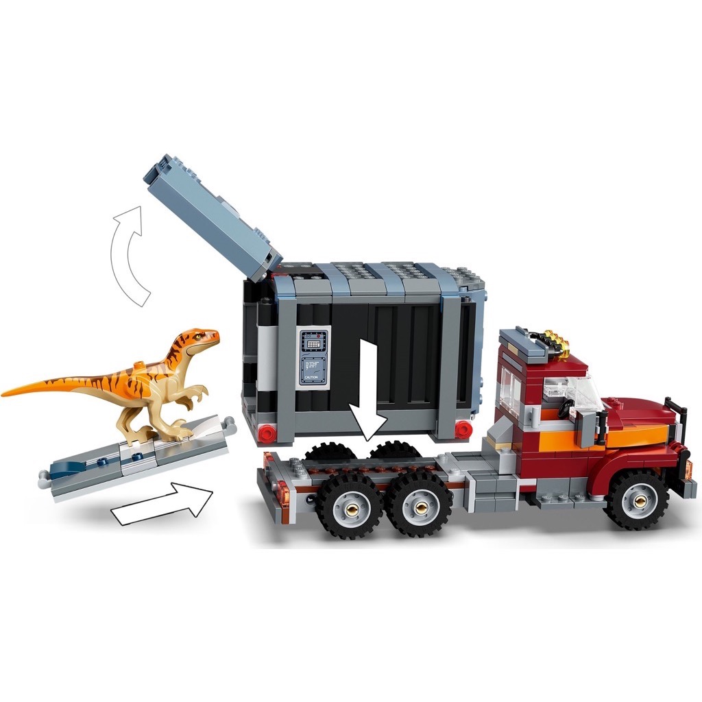 เลโก้ LEGO Jurassic World 76948 T. rex & Atrociraptor Dinosaur Breakout