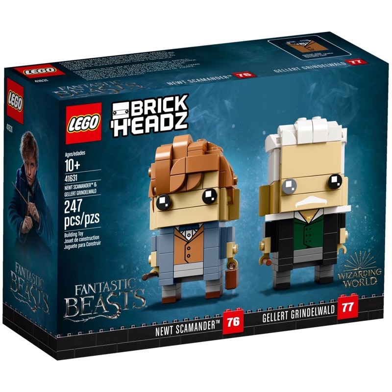 LEGO BrickHeadz 41631 Newt Scamander & Gellert Grindelwald