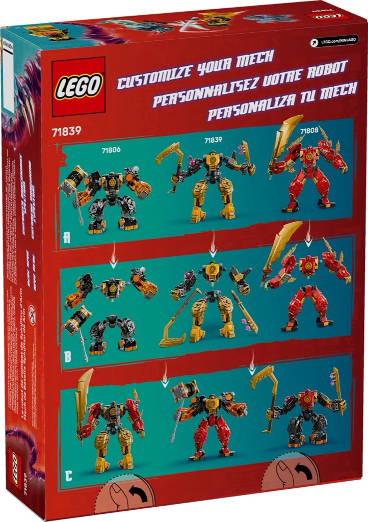 เลโก้ LEGO Ninjago 71839 Arin's Spinjitzu Battle Mech