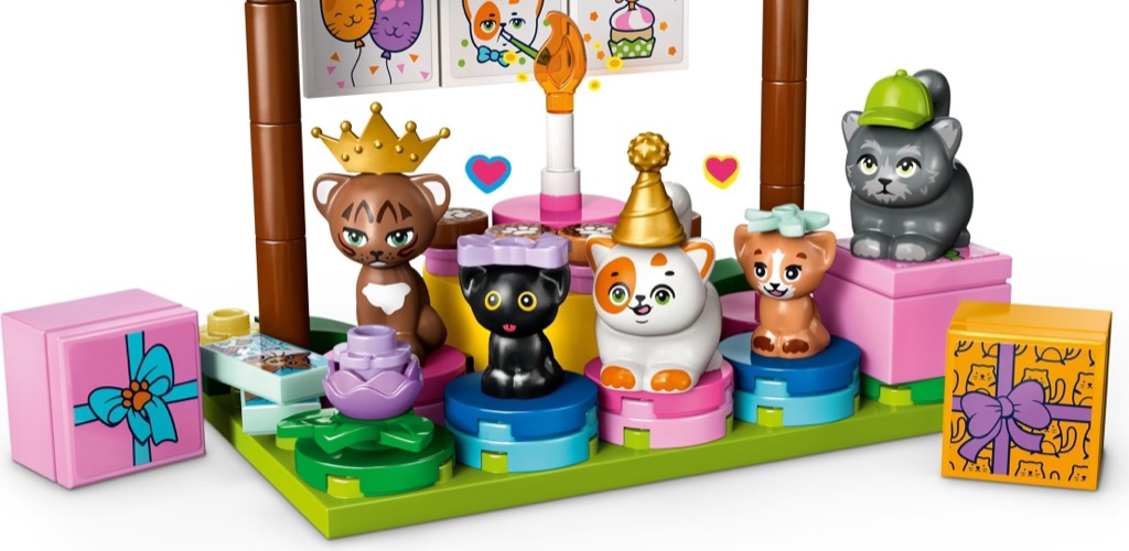 เลโก้ LEGO Friends 42666 Cat Birthday Party & Tree House
