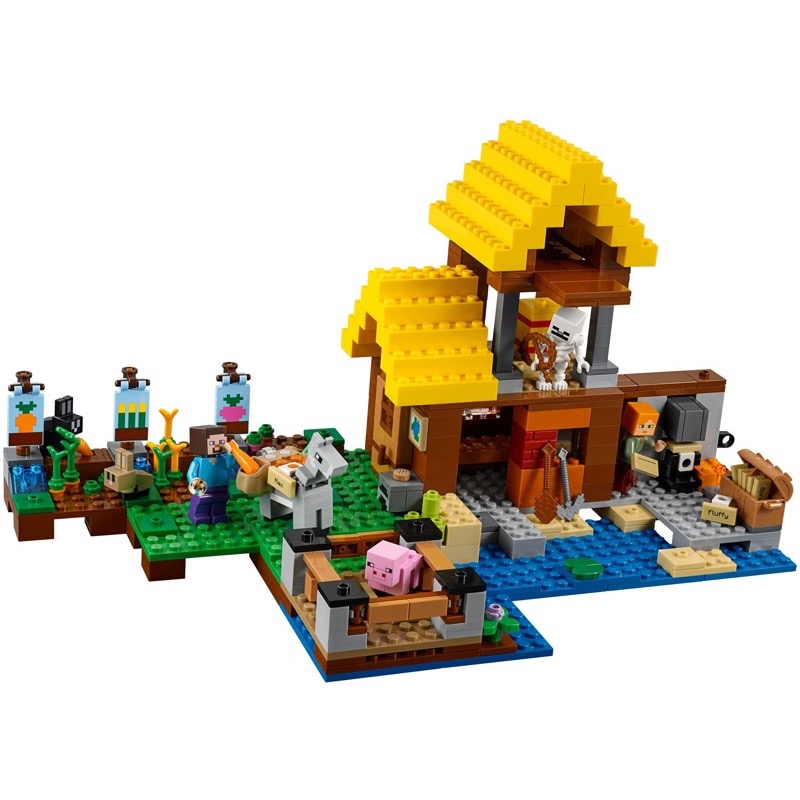 LEGO Minecraft 21144 The Farm Cottage (กล่องไม่สวย)